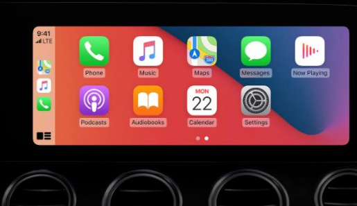 岳阳apple维修网点分享如何将iPhone连接到CarPlay 